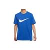 Nike Logo-bedruckter Rundhals-Pullover Dopamin Kurzarm-T-Shirt für Herren BV0628-480