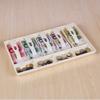 5 Grid Money Cash Coin Register Cashier Box Insert Tray Storage Drawer Organizer