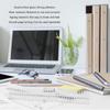 10Pcs Binding Coils 34 Holes Polypropylene Wear Resistant Binding Spines for Stationery