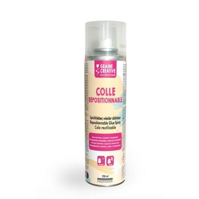 Repositionable Spray Glue - BRAND 404 - 250ml - Transparent - Precise Application