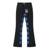 LOSTSHDWS Men's and Women's Spring and Autumn Flared Elastic Jeans Couple Jeans