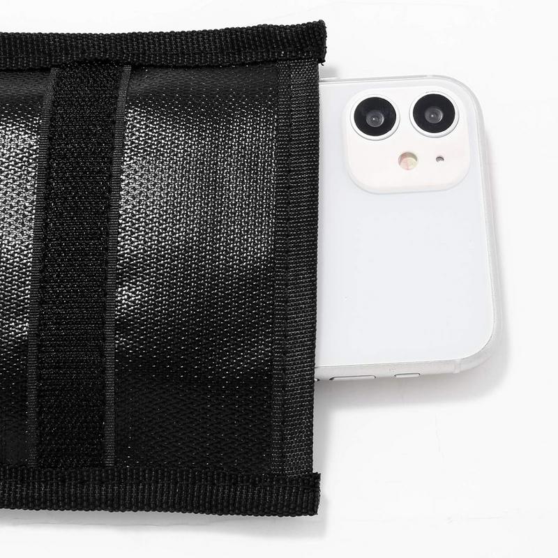 Multifunctional Car Key Shielding Bag Faraday Bag RFID Signal Blocking Shielding Pouch Anti-Radiation Shielding Case