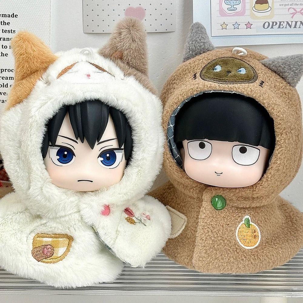 Clothes Outfit Cotton Doll Clothes Animal Theme Doll Cat Cloak 10cm Doll Clothes Kids Children