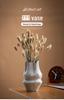 Wabi-sabi Modern Large European Ceramic Vase for Living Room or Dining Table Flower Arrangements
