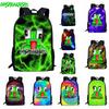 Cute Cartoon Kids Backpack With Logo Suitable For Boys And Girls Durable Oxford Cloth Material