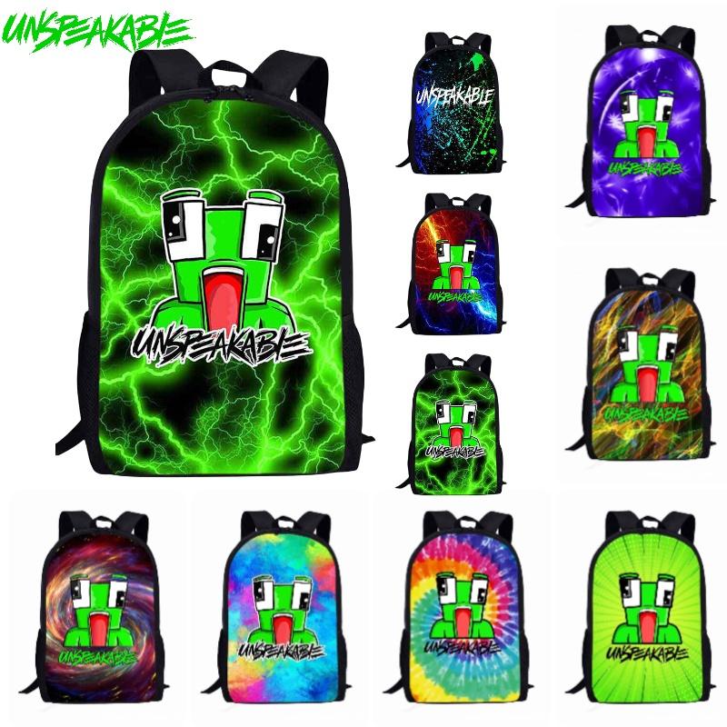 Cute Cartoon Kids Backpack With Logo Suitable For Boys And Girls Durable Oxford Cloth Material