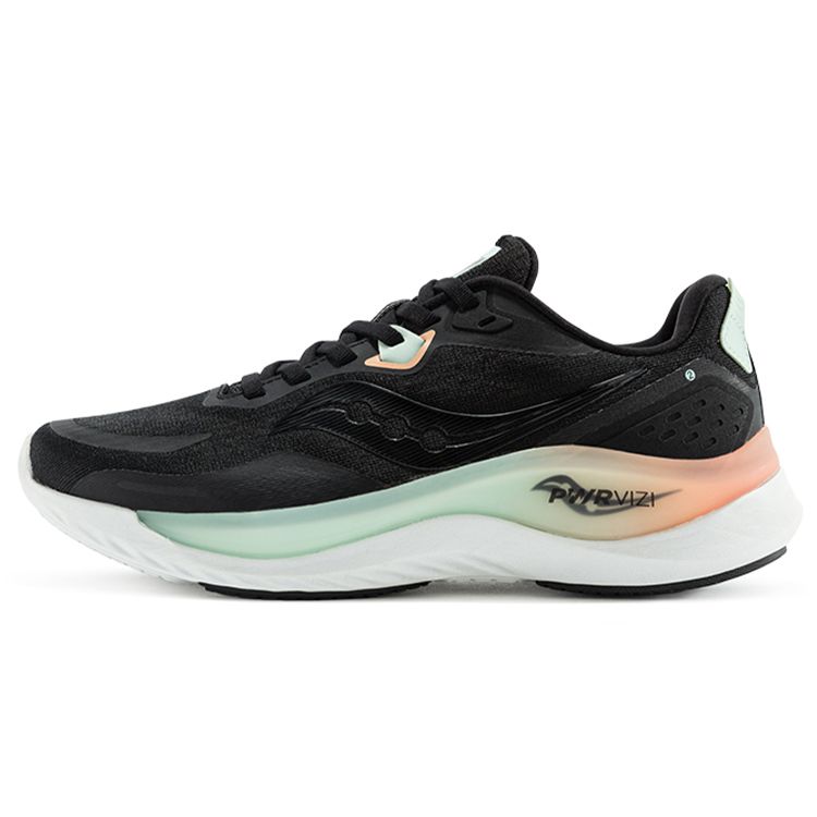 SAUCONY Phoenix Inferno 2 Low Top Running Shoes Women Sneaker Black Pink S18173-4