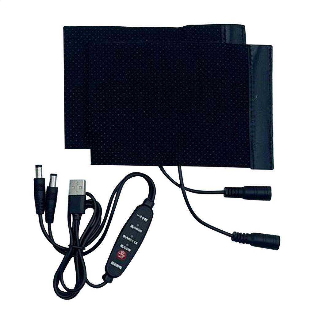 USB Elektrisch Beheizter Lenkergriff 5V Beheizte Motorradgriffe Mit 3 Temperatureinstellungen Winter Thermische Fahrerschutz Ausrüstung