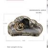 YHJ Medium Transparent Acrylic Lace Hair Claw Clip - Japan
