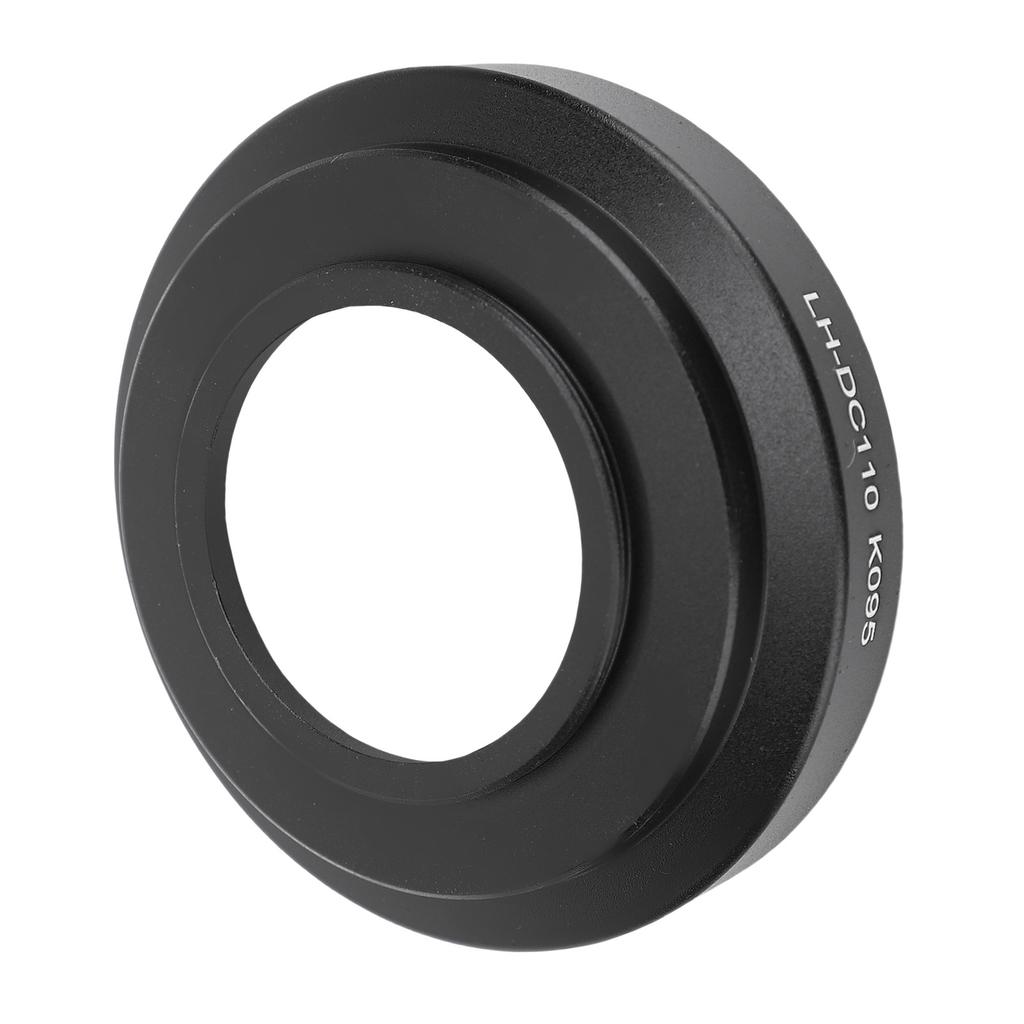 Camera Lens Hood Fit for G1 X Mark III G1XIII G1XM3 Metal Reversible Camera Lens Shade for Blocking Excess Sunlight