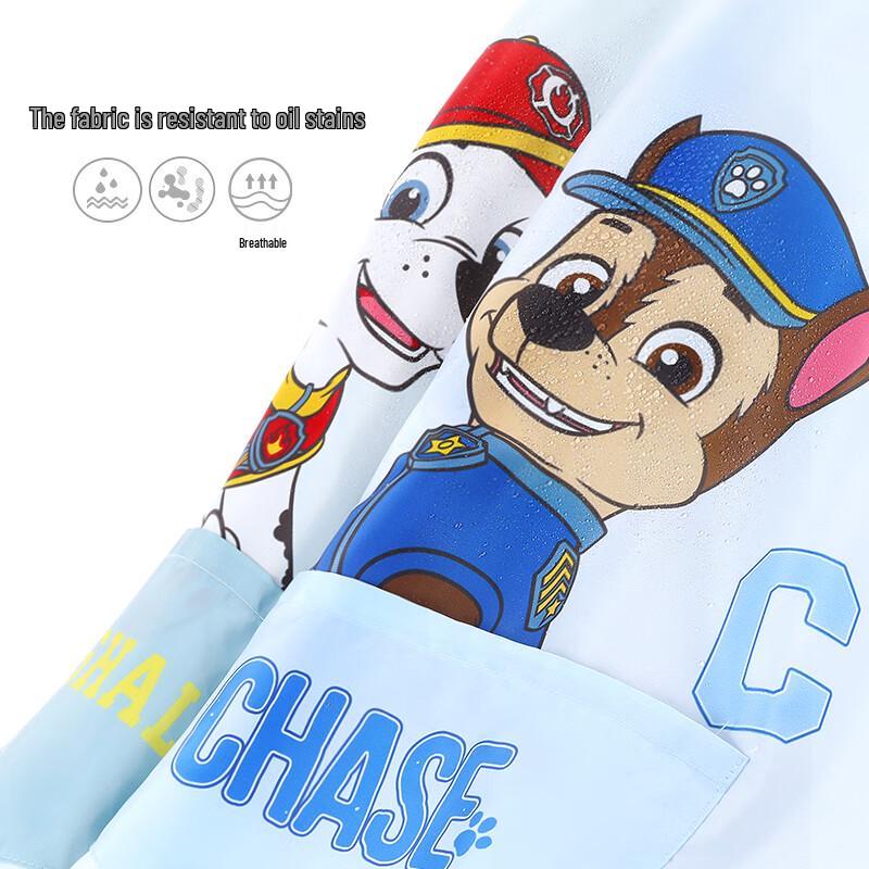 PAW PATROL Wasserdichte Langarm-Malkittel & Lätzchen für Kinder