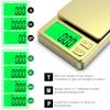Digital Pocket Scale 500g x 0.01g High Precision Gram Scale Portable Jewelry Scale with Protective Cover Backlit LCD 7 Units Ta