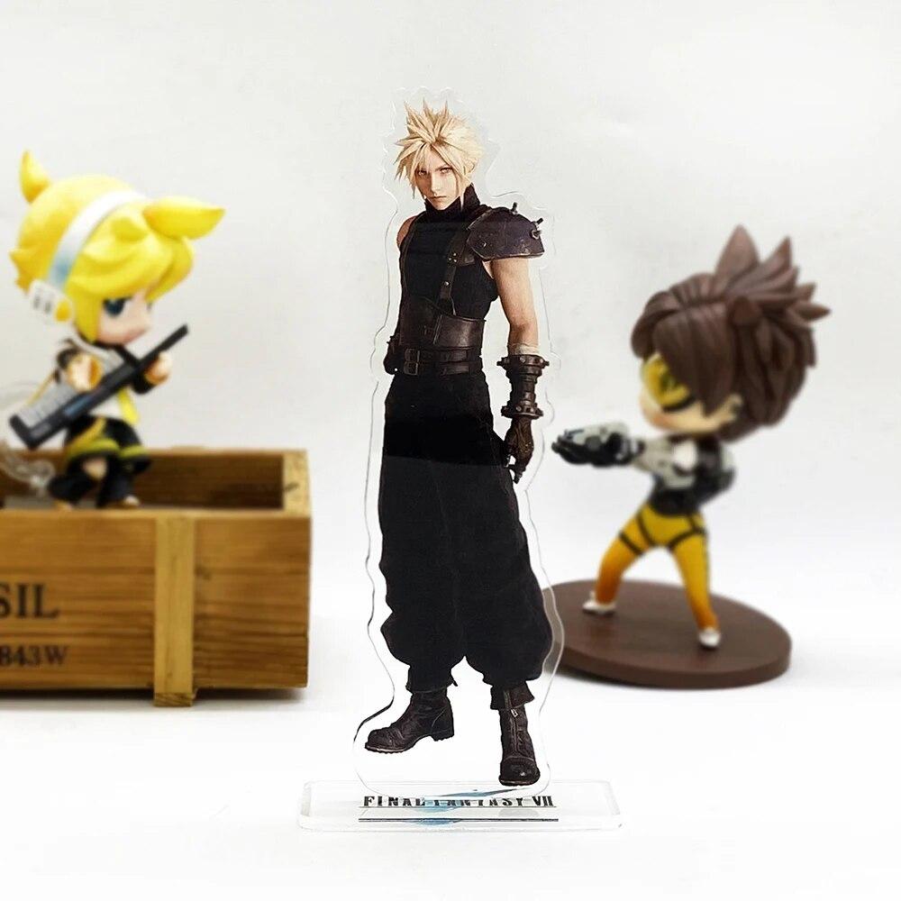 FF7 VII 7 Remake RE Cloud Sephiroth HM Japan acrylic stand standee toy figure