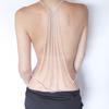 Stylish Pearls And Gold Alloy Body Chain Beach Vacation Jewelry Enhancing Women's Fashion Sense For Special Occasion