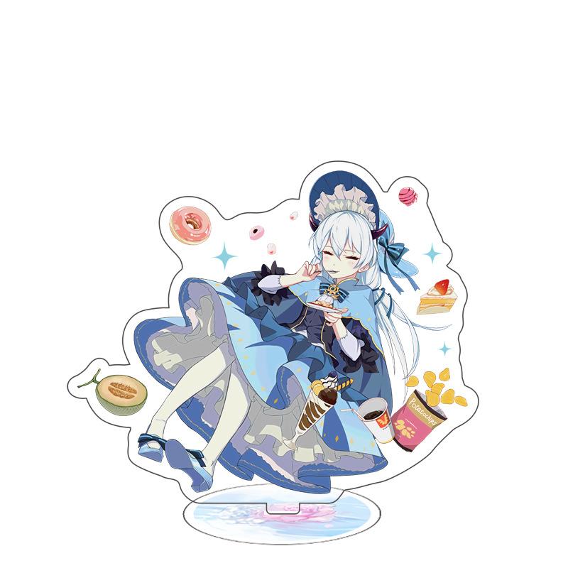 Game Anime Mobile Surroundings Model Acrylic Figure Stand Painted Desk Decor Ornament Gift