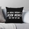My Ideal Weight Jason Momoa Square Pillowcase Polyester Linen Velvet Pattern Zip Decor Pillow Case Home Cushion Cover