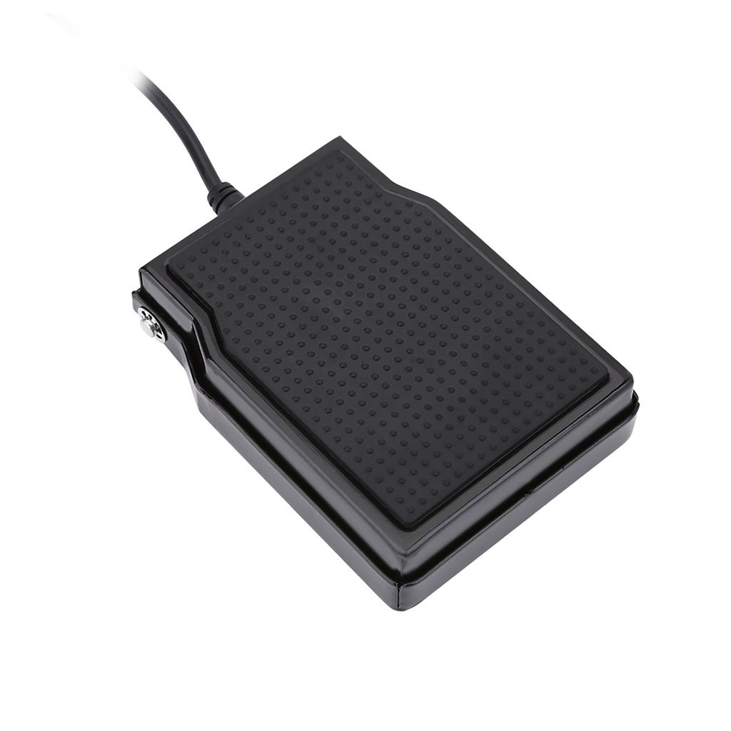 Electronic Keyboard Sustain Pedal Damper for Digital Piano Instrument Accessory Black