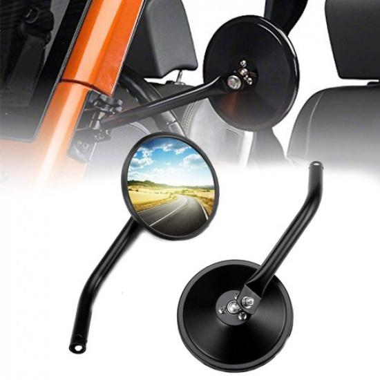 A-pillar Rearview Mirror Hinge Side Mirror Quick Release For Jeep Wrangler JK TJ