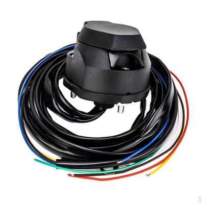 Trailer Connector Plug Waterproof 1.5 M Extension Cable 7 Pins for