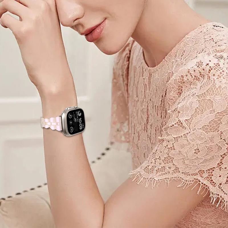 Curea de ceas pentru Apple Watch Series 10 42mm/9 8 7 41mm/SE (2023) SE (2022) SE 6 5 4 40mm/3 2 1 38mm Brățară de Ceas din Rășină Eliberare Rapidă