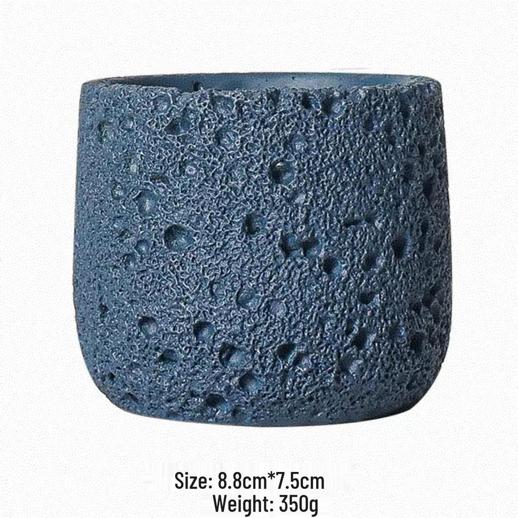 Cross-border Cement Texture Candle & Diffuser Cup - Decorative Aroma Container Ornament