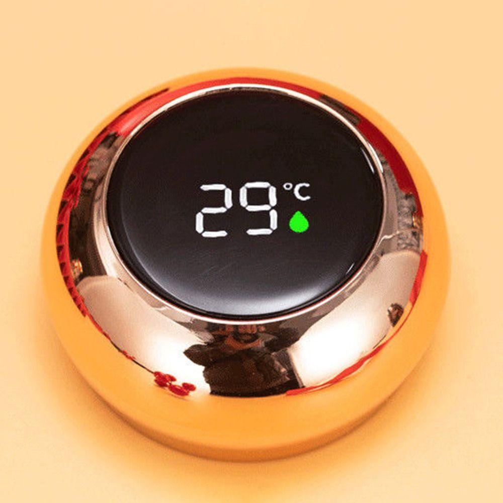 304 Stainless Steel Insulated Cup 230ml Chinese Style Thermal Water Bottle Temperature Display Leak-Proof Coffee Mug