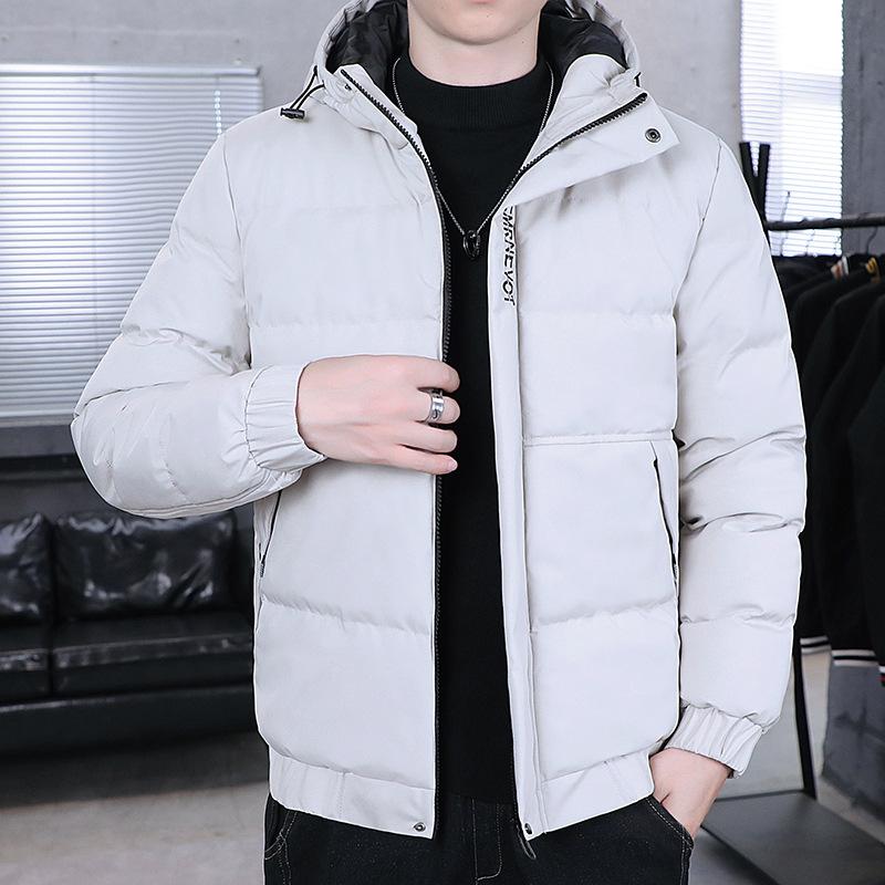 New Thickened Cotton-padded Jacket for Men's Winter Flow Cotton-padded Jacket To Keep Warm and Silk Cotton Thickened Men's Cotton-padded Jacket