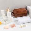 Large Capacity PU Wash Bag Waterproof Toiletry Storage Bag Casual Men Cosmetic Bag  Travel