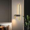 New Luxurious, Stylish and Modern LED Wall Lamp with Chic Matte Black Finish - Perfect for Any Room Decor. Adjustable Brightness