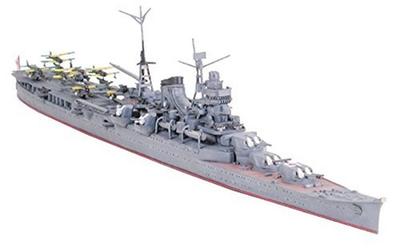 Tamiya 1/700 Waterline Series No. 341 Japanese Navy Aircraft Carrier Mogami Plastic Model Kit 31341