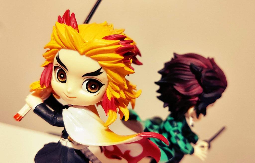 Rengoku Anjuro Kamado Tanjiro Kamado Nezuko 3 Types Set Jump Service for All Applicants Q Posket Petit Demon Kimetsu No Yaiba Q Posket Work Collection