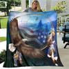 3D Eagle Printing blanket flannel Soft and comfortable blanket blankets for beds picnic blanket warm blanket birthday gift