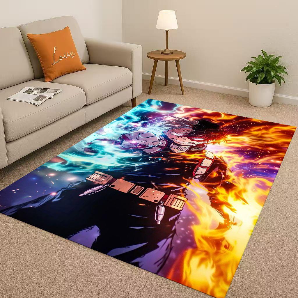Anime My Hero Academia Bakugou Deku Kreskówka Salon Antypoślizgowy Dywanik Dywan do Sypialni Pokoju Zabaw Sofa, Dekoracja Domu Wycieraczka