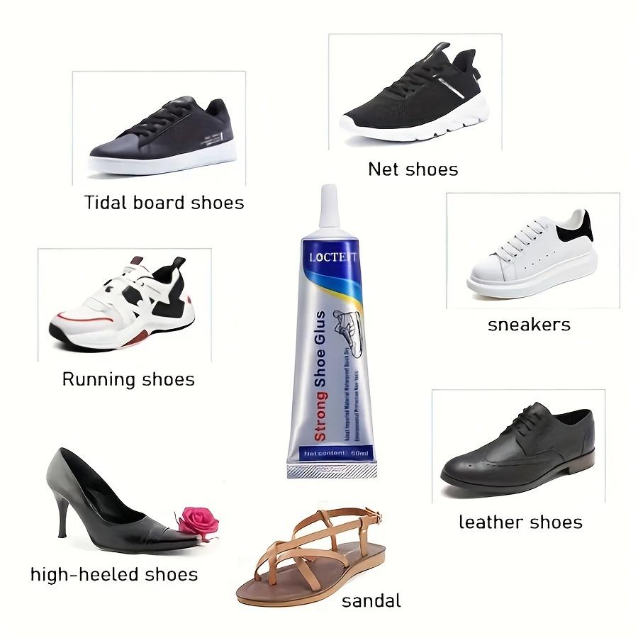 Upgraded 60ml Shoe Glue With Soft And Waterproof Properties Repairing Leather Shoes, Sports Shoes, And Sneakers. Special Glue With Strong Adhesive