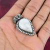 Moonstone 925 Solid Sterling Silver Pendant, Handmade Gemstone Pendant , Gift For Mom Antique Jewelry