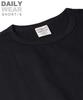 AVIREX DAILY RIB CREWNECK TEE 6143502 men's S black