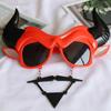 Halloween Glasses Funny Beard Glasses Skull Pirate Navy Cosplay Costume Festival Party Decoration Accessories Unisex