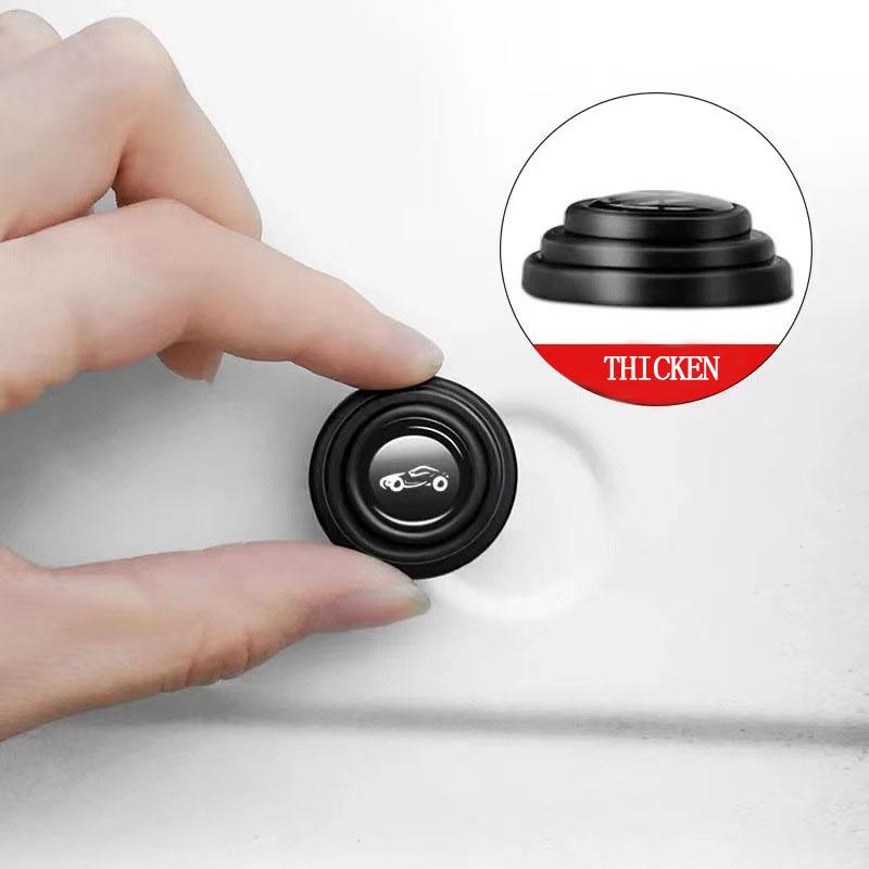 5 Pcs Set Door Shock Absorber Gasket Door Closing Silicone Pad Protection Mute Buffer Paste Gasket Auto Parts Anti-collision