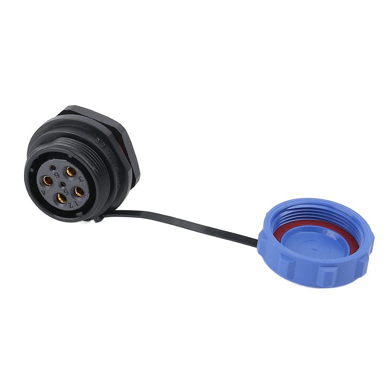 WEIPU SP21 SP2112/S Female Socket Industrial Electrical Connector Waterproof Bulkhead Panel Mount 2 3 4 5 6 7 8 9 12 15Pin