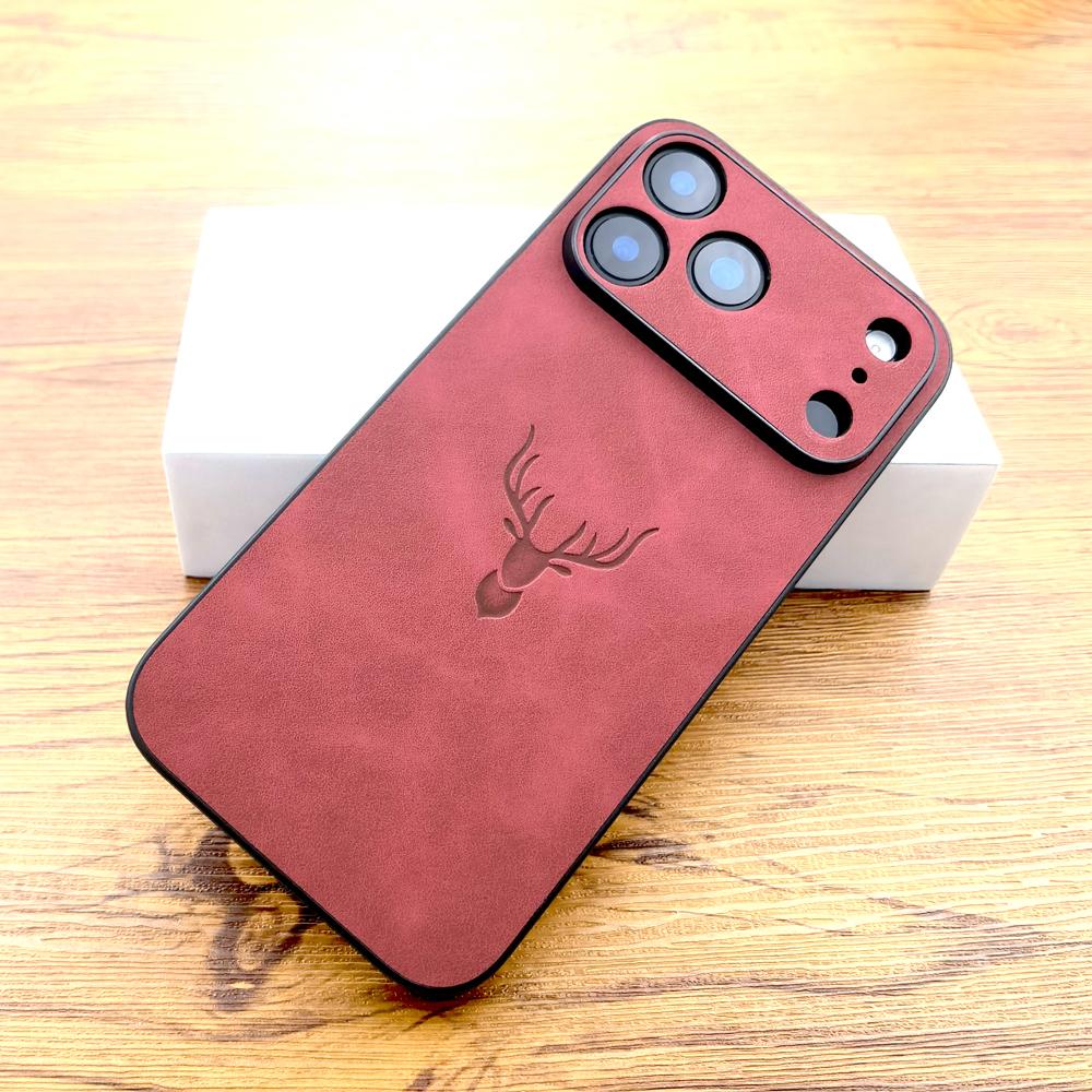 Luxusní kožené pouzdro Retra pro iPhone 17 Air 16 15 14 13 12 11 Pro Max 16E 17Pro iPhone17 Příjemný dotek jako kryt kůže