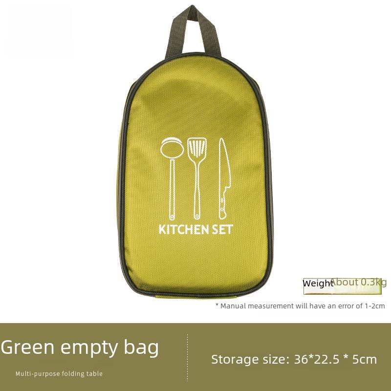Concave-Convex Portable Camping Cookware Storage Bag for Cutlery and Kitchenware
