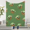 Blanket W-WARS-ES Throw Yoda S-STARS-ES Super Cosy Plush Living Room Sofa Couch Childish Birthday Gifts