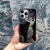 Classical Art Angel Phone Case For iPhone 13 Mini 12 11 Pro Max 15 14 Plus Pro Max Retro Star Map Shockproof Laser Back Covers