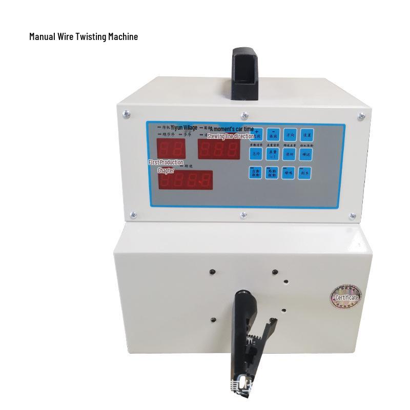 

High-Speed Electronic Wire Twisting Machine for Enameled and Copper Wire