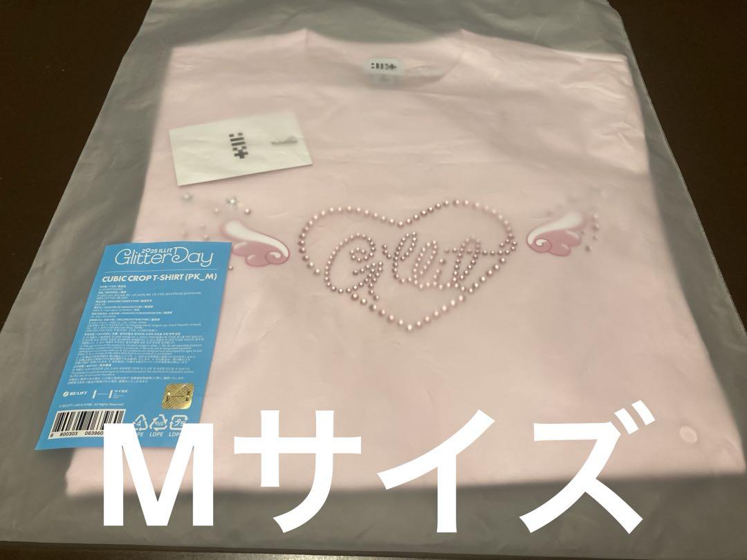 

[USED] ILLIT Seoul Concert Fan Meeting Goods T-shirt Pink M size No trading card