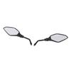 Universal Motorcycle Mirrors with M8 M10 Bolt 360 Degree Rotation Convex Handlebar Rearview Mirror for Bike Scooter ATV