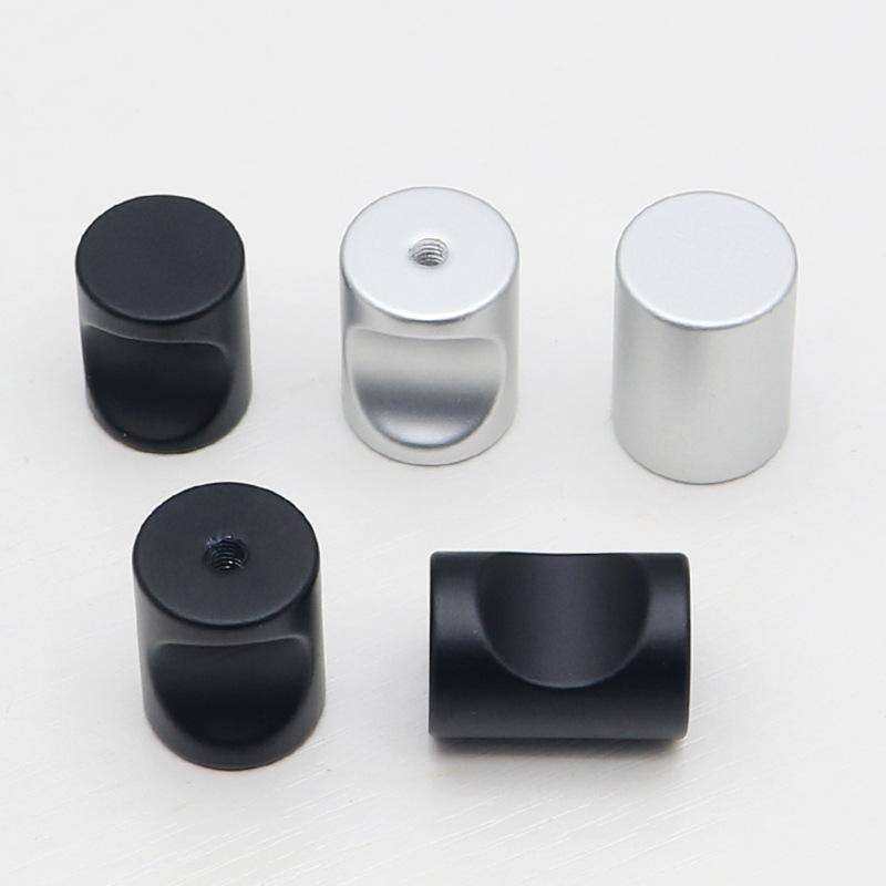 1PC Modern Simple and Round Thumb Handle, Drawer Wardrobe Door Handle