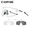 Kapvoe Photochromic Hiking Eyewear Cycling Glasses UV400 MTB Clear Mountain Bike Bicycle Sunglasses for Men Women Sports Glasses