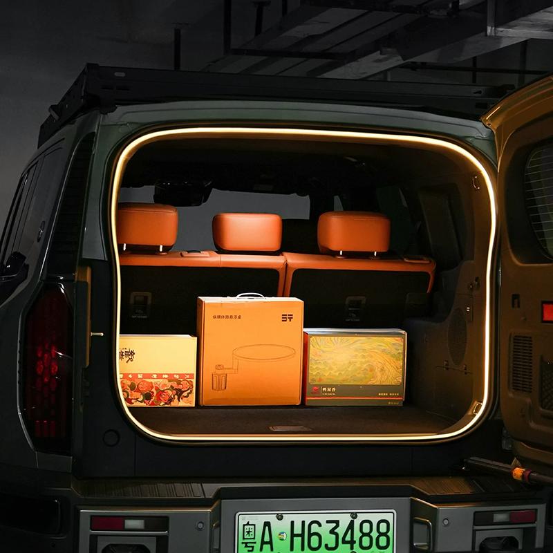 For Chery Jetour G700 2026-2027 Trunk Light Strip Trunk Ambient Lights Camping Outdoor Lighting LED Strip Lights Auto Supplies