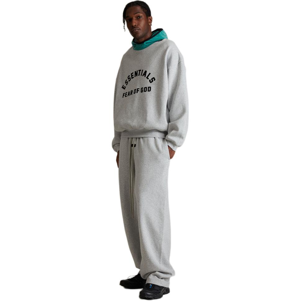 Fear of God Essentials Lounge Sweatpants Light Heather Grey Men Bottoms 130SP244326F